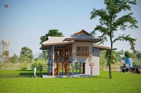 บ านช นเด ยวยกพ นส ง 2 ห องนอน 2 ห องน ำ พ นท ใช สอย 145 ตร ม แบบบ านภายนอก ภายนอกบ าน บ านในฝ น
