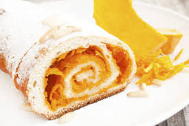 How To Freeze A Pumpkin Roll The Trick To Keeping Pumpkin Rolls As Fresh As Possible In The Freezer Is Freezing Pumpkin Roll Cake Roll Recipes Jelly Roll Cake