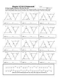 An isosceles triangle is sometimes defined as a triangle with exactly two congruent sides and. Geo Chapter 4 Lesson 2 Homework Congruent Triangle Theorems Geometry Worksheets Congruent Triangles Worksheet Teaching Geometry