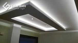 Harga plafond trap {tanpa sembunyi lampu} 50.000 di hitung dengan meter. Drop Ceiling Gypsum 2 Plafon Pekanbaru