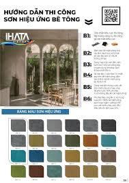 Catalogue bảng màu sơn hiệu ứng Ihata 2024 - CÔNG TY CỔ PHẦN SƠN IHATA VIỆT  NAM