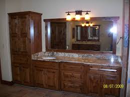 These medical cabinet are trendy and reinforced. Knotty Alder Custom Cabinets Traditional Bathroom Austin By Bobo Custom Builders Houzz