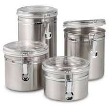 kitchen canisters, glass canister sets