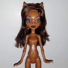 Monster High Nude DOLL Ghouls Alive Clawdeen Wolf CLEAN | eBay