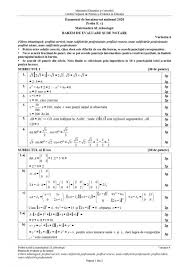 Subiecte bac matematica pentru examenul de bacalaureat. Rezolvare Subiecte Bacalaureat 2020 MatematicÄƒ A Fost Publicat Baremul De Corectare