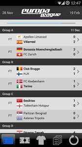 Europa league thu 18 march. Livescore Europa League For Android Apk Download