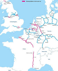 Zoom in op de regio die u interesseert. 2 De Zee Riviervaart In Europa Zeeschepen Op Binnenwateren Ccnr Observation Du Marche