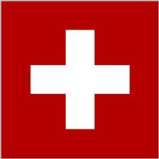 Black And White Flag With Red Cross In Middle Flag Of Switzerland Shmaies Elbetia Antikeimena