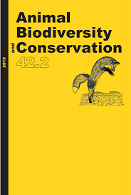 Animal Biodiversity And Conservation Vol 42 2 2019 By