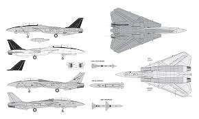 Grumman F 14 Tomcat Blueprint Download Free Blueprint For 3d Modeling
