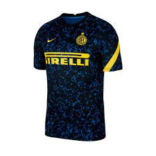 I m fc internazionale milano. Jersey Nike Inter Milan Pre Match Top 2020 2021 Blue Spark Tour Yellow Futbol Emotion