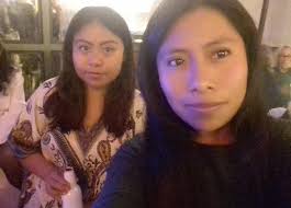 Yalitza Aparicio presume orgullosa la voz de su hermana Edith