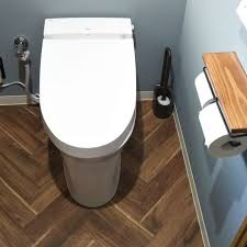 バス トイレ lixil サティスs 珪藻土 ヘリンボーンの床 などのインテリア実例 2019 01 23 10 48 19 roomclip ルームクリップ サンゲツ クッションフロア トイレのデザイン サンゲツ