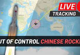 Se espera que el cohete chino long march 5b entre en la atmósfera de la tierra «alrededor del 8 de mayo», según un comunicado del portavoz del departamento de defensa mike howard, quien dijo. Io9pkwte Ay5zm