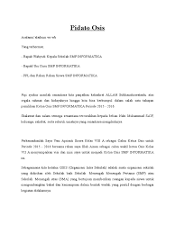 Berikut adalah contoh pidato calon ketua osis sma dalam bahasa inggris dan indonesia. Pidato Calon Ketua Osis Bahasa Inggris Gambaran