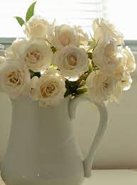 I Love Any Combination Of Pretty Flowers And Old Ironstone Pitchers Container Flowers Floral Arrangements Flower Arrangements