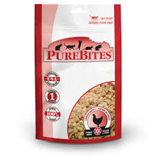 Live food and frozen food; Purebites Freeze Dried Chicken Breast Cat Treats 2 3 Oz Petco