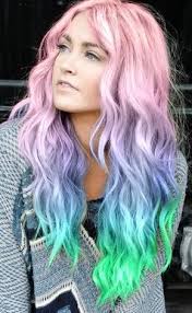 Pink Blau Neon Grun Pastell Rainbow Haar Haarfarben Farbe Fur Haare Frisur Ideen Frauen