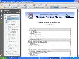Http Www Mdch State Mi Us Dch Medicaid Manuals Medicaidprovidermanual Pdf