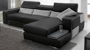 Découvrez vite notre sélection de canapé d'angle cuir pas cher de qualité. Canape D Angle Reversible En Cuir Noir Canape Italien Pas Cher