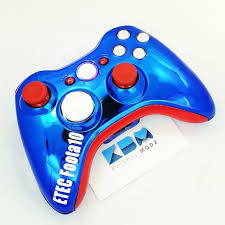 An Intensafire Modded New York Giants Themed Xbox 360 Controller Shipping Out From Www Kwikboymodz Com Kwi In 2020 Xbox 360 Controller Xbox Controller Gaming Products