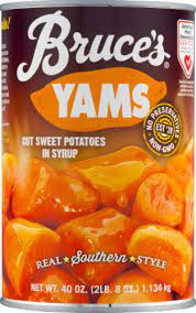 I like to roast my sweet potatoes to encourage their dense texture to soften and bring out their sweetness. Bruce S Cut Yams In Syrup 40 Oz Kroger