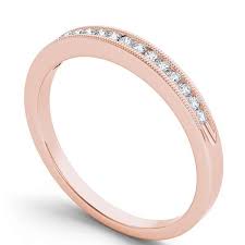 Fingerhut wedding sets * advertised price per month: Gettington 10k Rose Gold 1 7 Ct Tw Diamond Channel Set Wedding Band