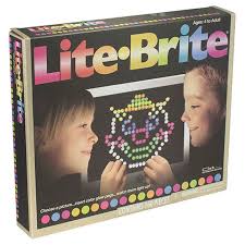 To have to measure the whole thing out so i cheated a bit and printed out the template i had made in illustrator. Lite Brite Best Arts Crafts For Ages 4 To 6 Fat Brain Toys