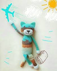 Amigurumi Buyuk Boy Kedi Yapimi Tarifi Mimuu Com Tig Desenleri Hayvan Desenleri Kedi