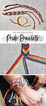 Pride Bracelets Free Rainbow Friendship Bracelets Tutorial Two Of Wands Woven Bracelet Diy Friendship Bracelets Tutorial Braided Bracelet Diy