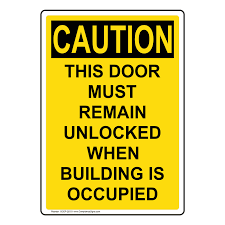 Players should bring a ghostspeak amulet or cramulet in order to speak to faiza, but these items are not required if the player has completed. Osha This Door Must Remain Unlocked When Building Sign Oce 29331