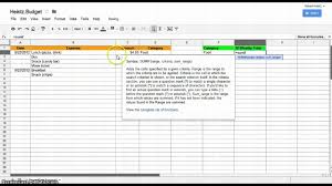 An alternative would be to make it in word. Creating A Spending Journal Using Google Docs Youtube