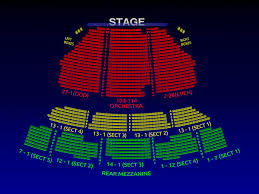 Studious Seating Chart For Broadway Theatre New York