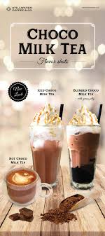 Choco Milk Tea New Product Promo By Stillwater Coffee Co Jakarta