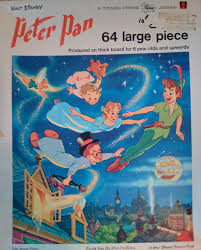 Vintage Jigsaw Puzzle Peter Pan Childrens Puzzle By Rachelsoddsandbodds On Etsy Retro Toys Vintage Board Games Vintage Games