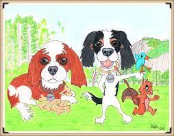 Dog Painting Custom Pet Drawing Personalised Pet Pet Art Etsy Animal Drawings Custom Dog Portraits Dog Paintings
