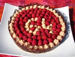 Il Etait Une Fois La Patisserie Bavarois Framboise Framboise Pistache