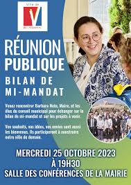 Barbara Neto invite pour une réunion publique