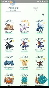 Pokemon Go Account Level 40 With Shadow Mewtwo Video Gaming Video Games On Carousell