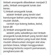 Sebutkan Dua Jenis Limbah Yang Dipakai Untuk Kerajinan Tangan Brainly Co Id
