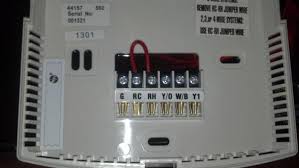 There is no question about thermostat wire color that can't be answered. Replacing A Goodman Janitrol Hpt 18 60 Thermostat Page 2 Doityourself Com Community Forums