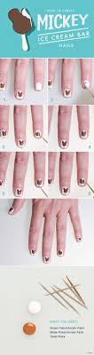 Which nails liked more than others? Show Your Disney Side With Mickey Ice Cream Bar Inspired Nails The Main Street Mouse