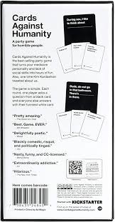 There aren't any profanities, safe for family gatherings. Amazon Com Cards Against Humanity Toys Games