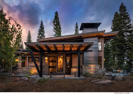 This mountain modern home was designed by ryan group architects along with lamperti construction, located in the private community of martis camp, in truckee, california. Lake Tahoe Rental Villa Valhalla At Martis Camp