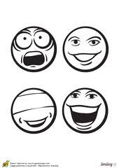 Page 8 Sur 12 Sur Hugolescargot Com Coloriage Emoji Coloriage Coloriage Facile
