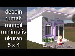Perancangan atau desain dari rumah kecil minimalis anda harus di sesuaikan terlebih dahulu agar anda mendapat hasil rumah terbaik seperti apa yang anda inginkan. Desain Rumah Mungil Minimalis Ukuran 5 X 4 Youtube