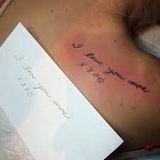 Tattoo Handwriting Letter Cute Xoxo Love Simple Tattoos Tattoo Quotes Xoxo