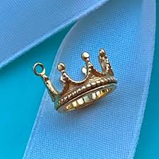 Represents power, victory, honor and glory.) crown sterling silver chosen charm collection style 8250. Tiffany Co Jewelry Tiffany Co 8k Gold Crown Charm Poshmark