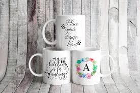 3 Mug Mock Up Printful Mug Mockup Three Mug Mock Up3 Blank Etsy In 2020 Design Mockup Free Free Psd Mockups Templates Mockup Template
