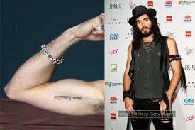 Morrone has a fair skin tone and black hair. Rihanna To Angelina Hollywood Celebs With Sanskrit Tattoos